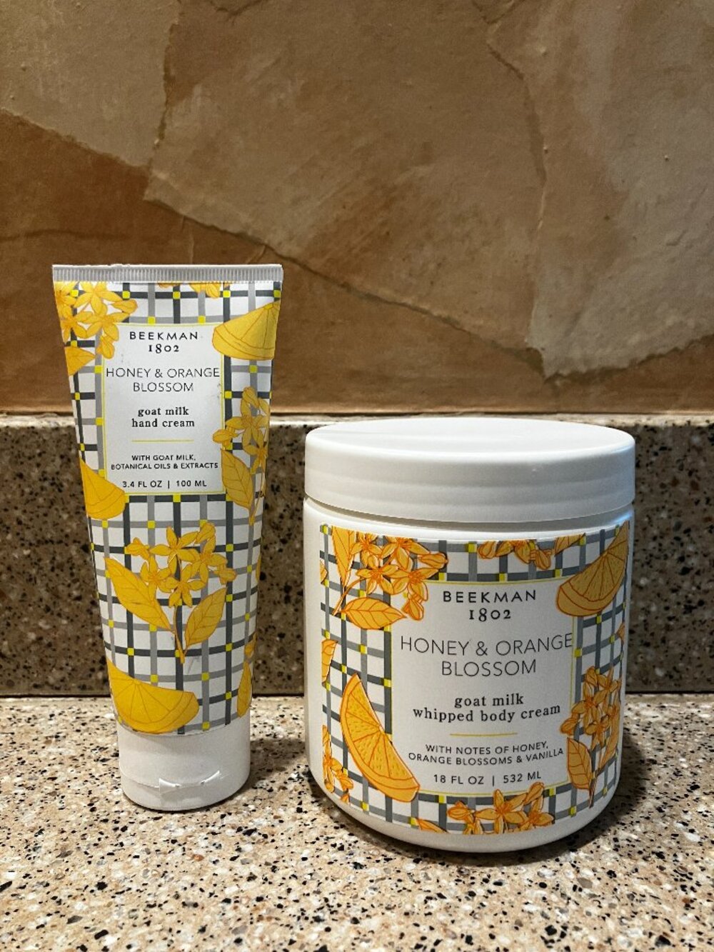 Beekman 1802 Honey & Orange Blossom Goat Milk Body Creme and Hand Creme! Sealed